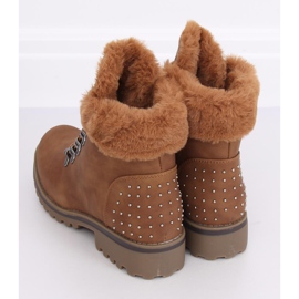 Boots camel femme Z172 Camel brun 3