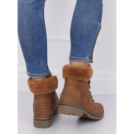Boots camel femme Z172 Camel brun 4