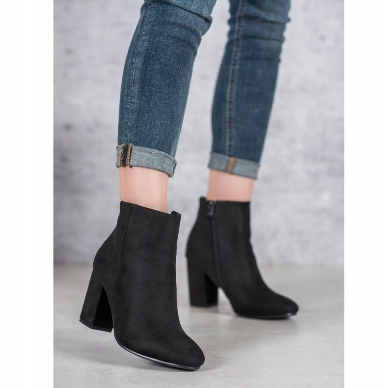 Bottines sexy VINCEZA le noir 1