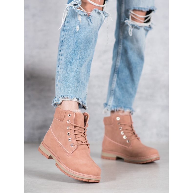 Filippo Trappeurs de poudre rose 2