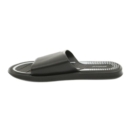 Chaussons noirs pour hommes pour la piscine de l'Atletico gris 2