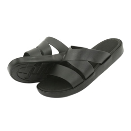 Chaussons compensés noirs Atletico 185 4