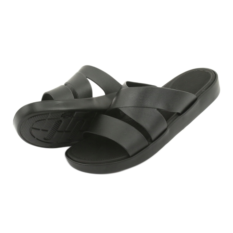 Chaussons compensés noirs Atletico 185 4