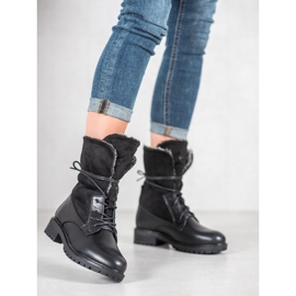 Seastar Bottes à tige enroulable le noir 7