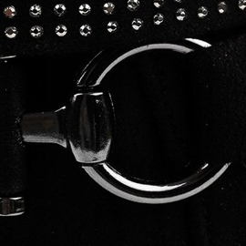 Escarpins en daim noir L3058-29 le noir 4