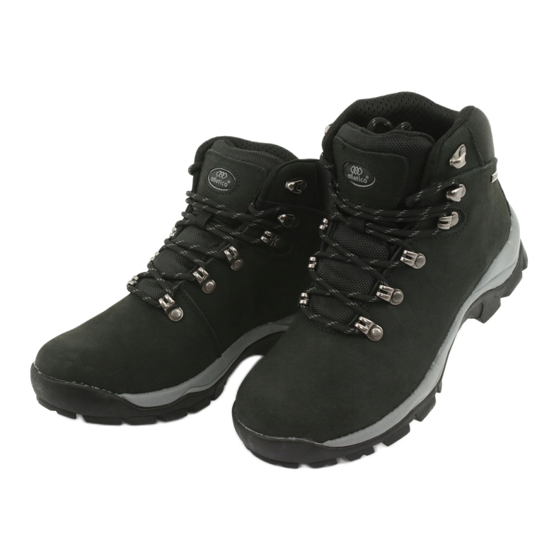 Chaussures de randonnée nouées Atletico 57089 noires 3