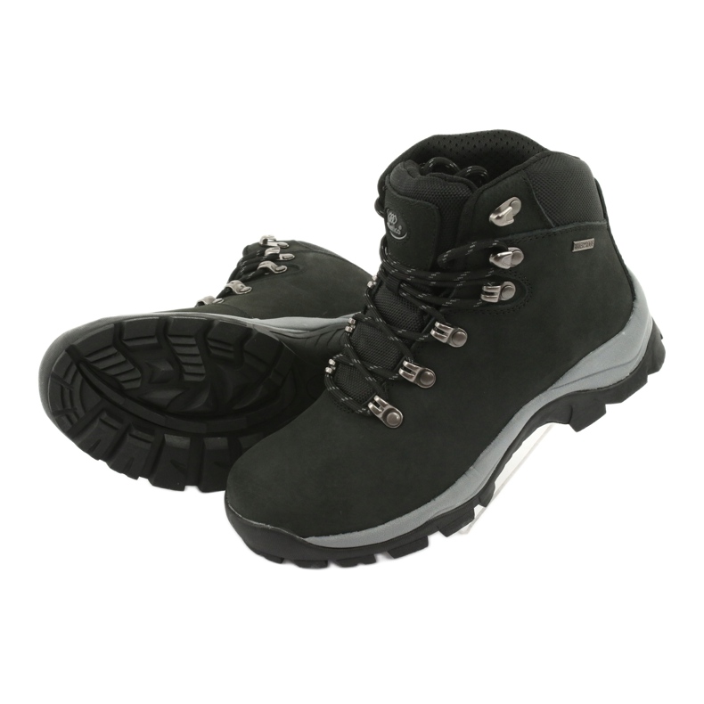 Chaussures de randonnée nouées Atletico 57089 noires 5