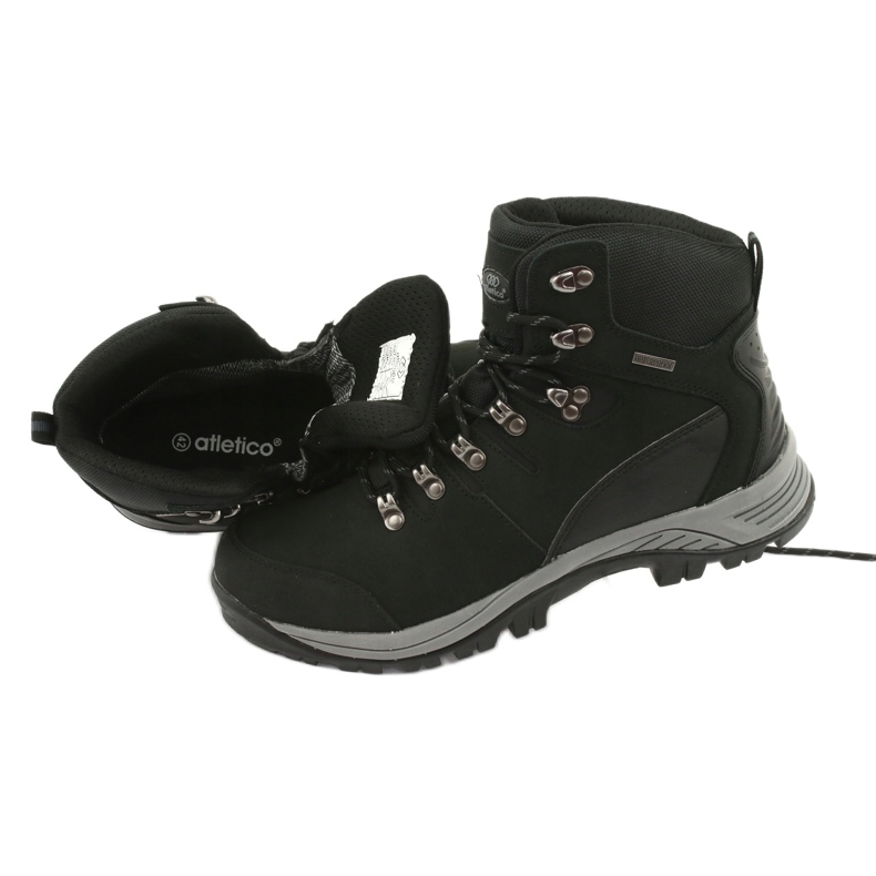 Atletico 66176 chaussures de randonnée nouées noires 6