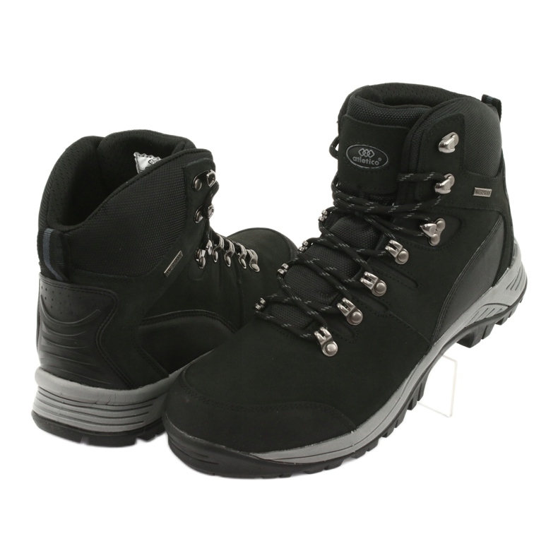 Atletico 66176 chaussures de randonnée nouées noires 4