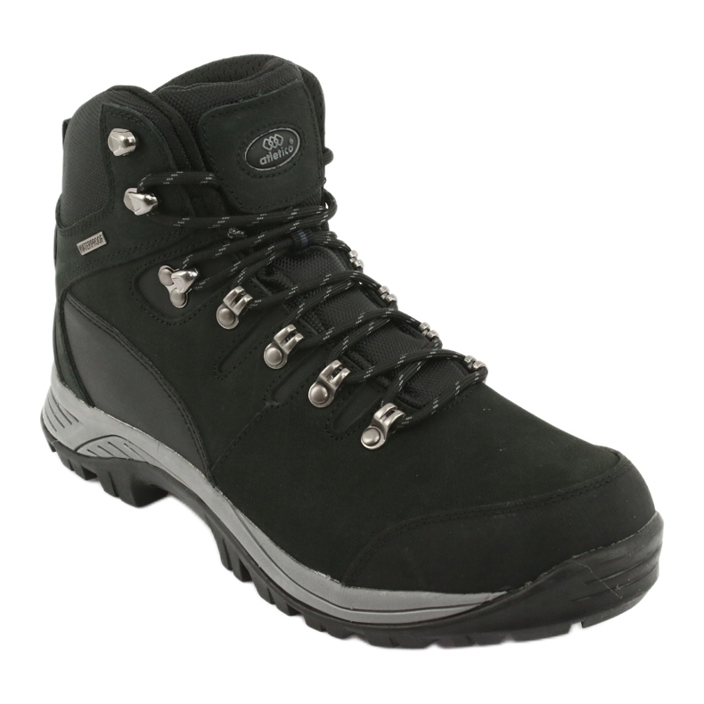 Atletico 66176 chaussures de randonnée nouées noires 1