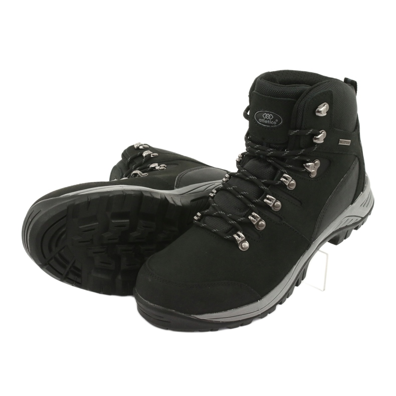 Atletico 66176 chaussures de randonnée nouées noires 5