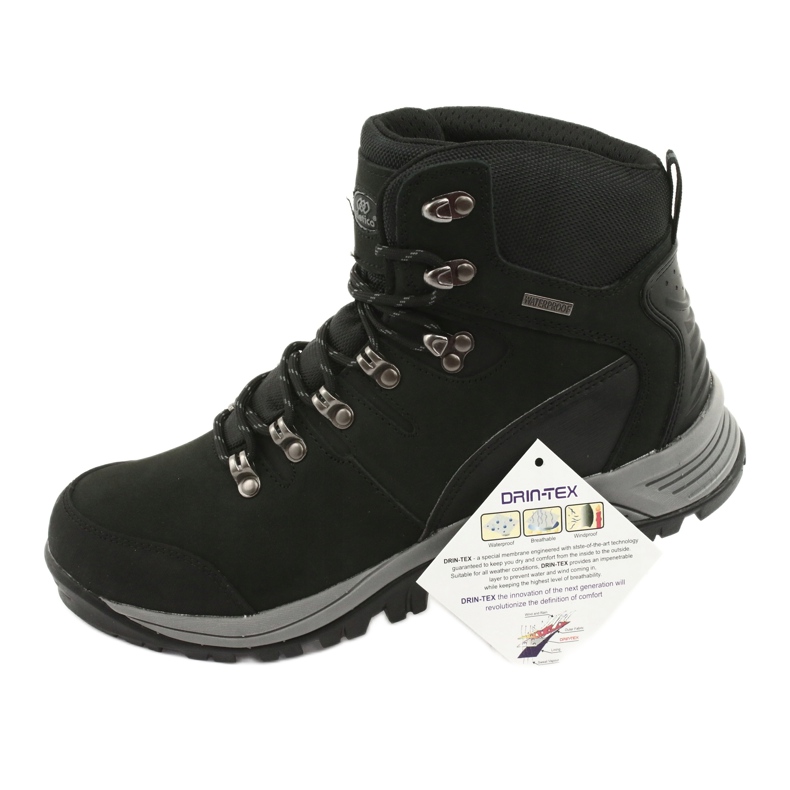 Atletico 66176 chaussures de randonnée nouées noires 7
