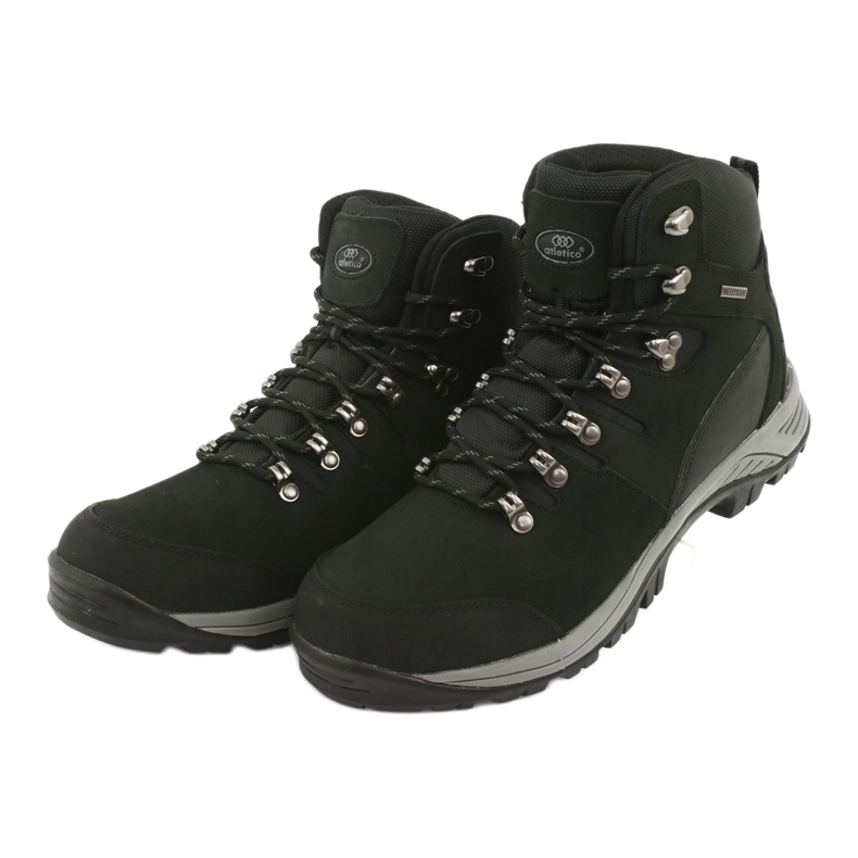 Atletico 66176 chaussures de randonnée nouées noires 3