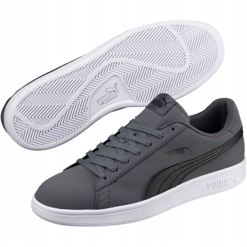 Chaussures Puma Smash v2 Buck M 365160 08 gris 2