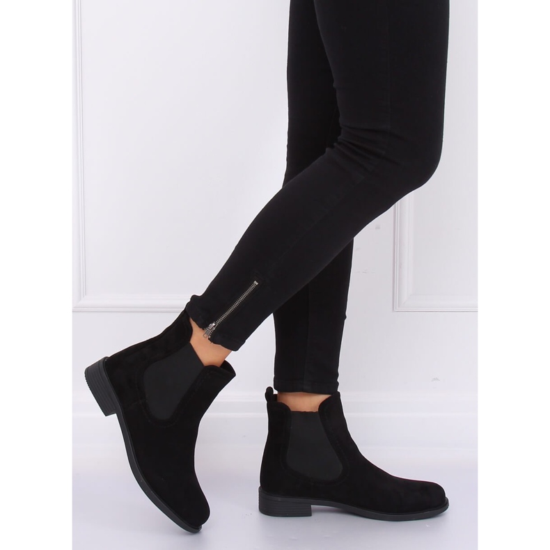 Bottines Jodhpur noires B-6856 Noir 2