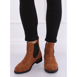 Bottines Jodhpur Marron B-6856 Camel brun 2