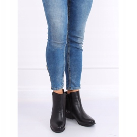 Bottines Jodhpur noires, noir 6391 Noir 2