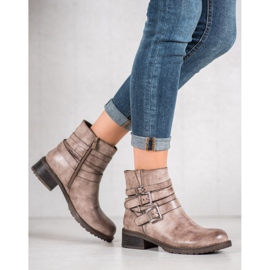 SHELOVET Bottes beiges classiques 2 SHELOVET Bottes beiges classiques 2