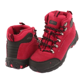 Chaussures de randonnée avec membrane MtTrek 034 rouge noir 3
