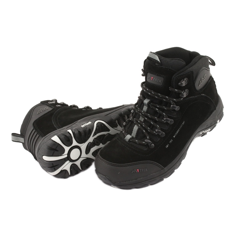 Chaussures de randonnée avec membrane MtTrek 031 noir 4