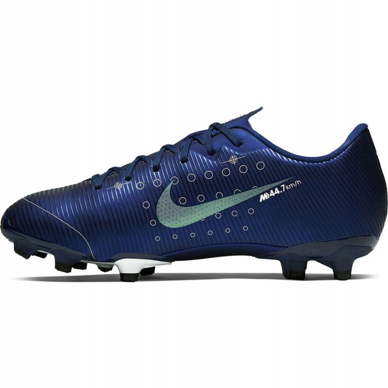 Chaussure de football Nike Mercurial Vapor 13 Academy Mds FG / MG M CJ1292 401 bleu marine bleu marine 2