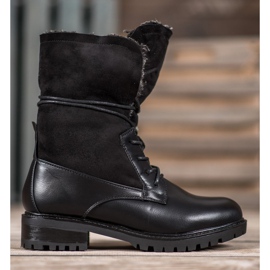 Seastar Bottes à tige enroulable le noir 3