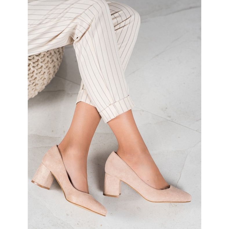 Vinceza Pompes à poudre rose 2