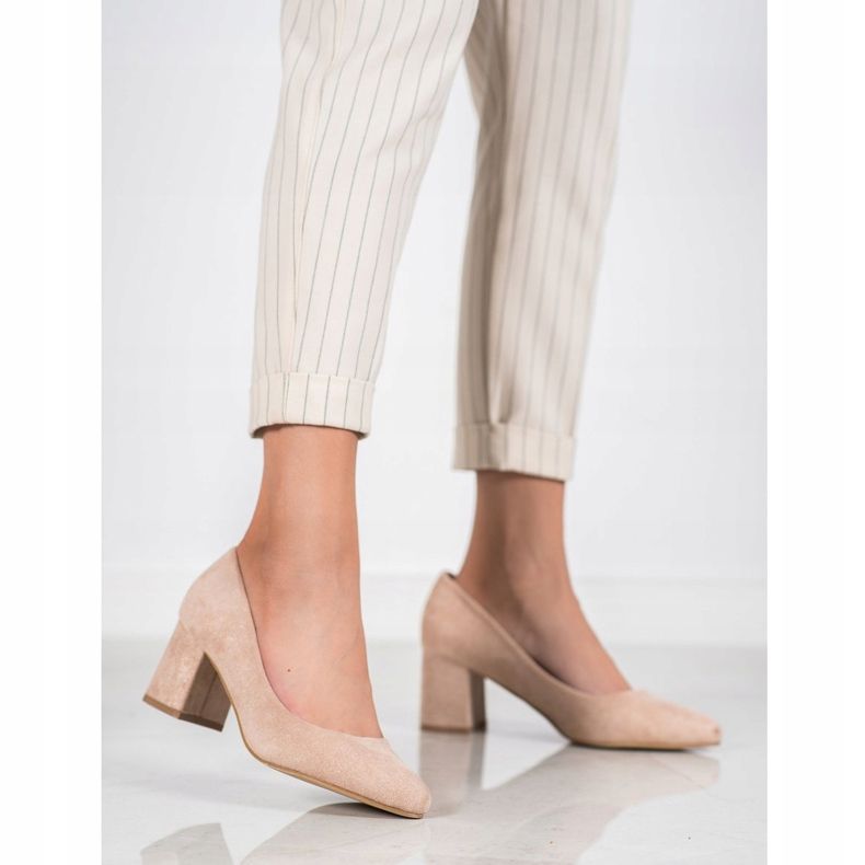 Vinceza Pompes à poudre rose 1