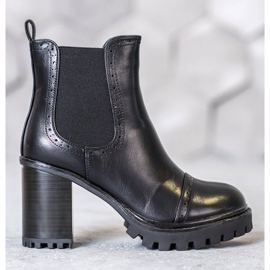 Seastar Bottes à enfiler sur la plate-forme le noir 2