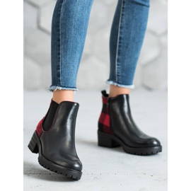 Seastar Bottines Chelsea à Motif le noir 1