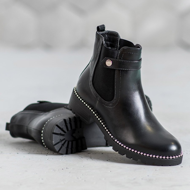 Seastar Bottines Chelsea noires le noir 1