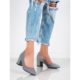 Seastar Escarpins La Pepitka blanc noir 1