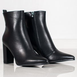 Seastar Bottes en éco-cuir noir 2