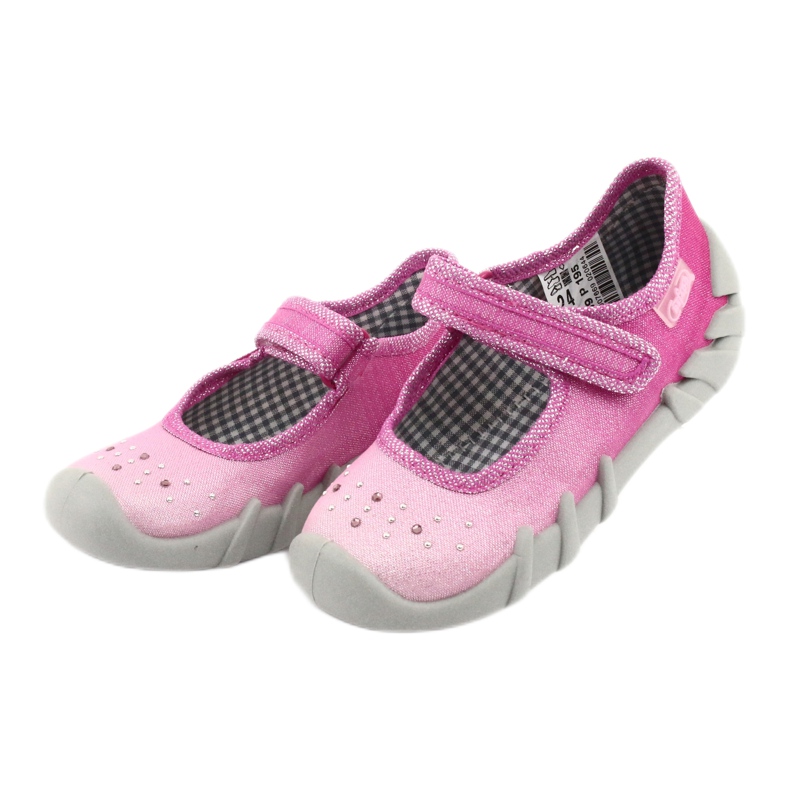 Chaussures pour enfants Befado 109P195 rose gris 3