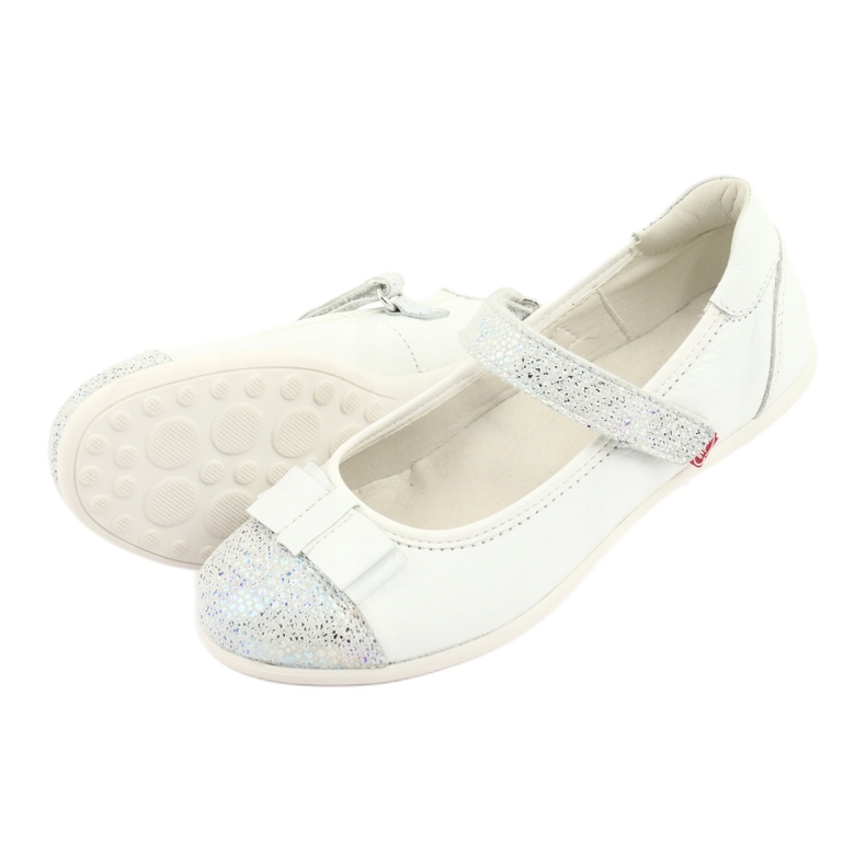 Ballerines Befado pour enfants 170Y019 blanche 4 Ballerines Befado pour enfants 170Y019 blanche 4