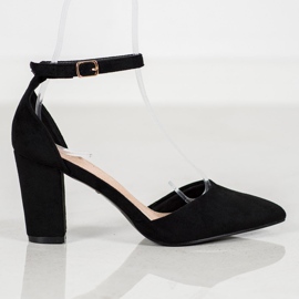 Escarpins VINCEZA élégants le noir 1