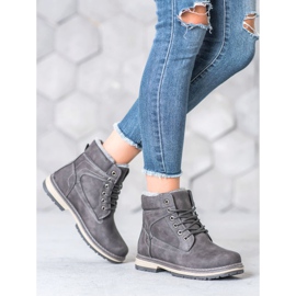 SHELOVET Trappeurs sportifs gris 2 SHELOVET Trappeurs sportifs gris 2