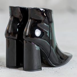 Seastar Boots laquées noires le noir 2