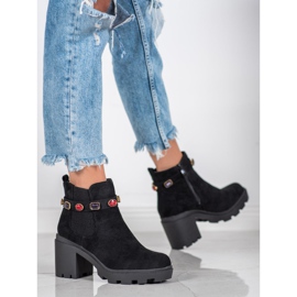 Seastar Bottes sur la plate-forme noir 2