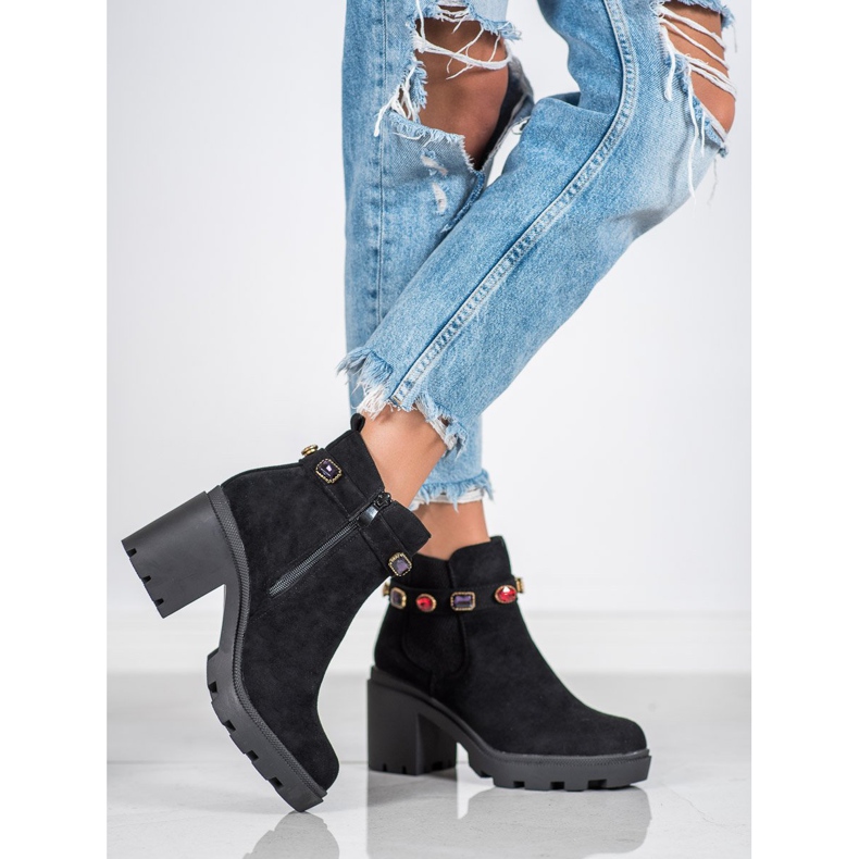 Seastar Bottes sur la plate-forme noir 1