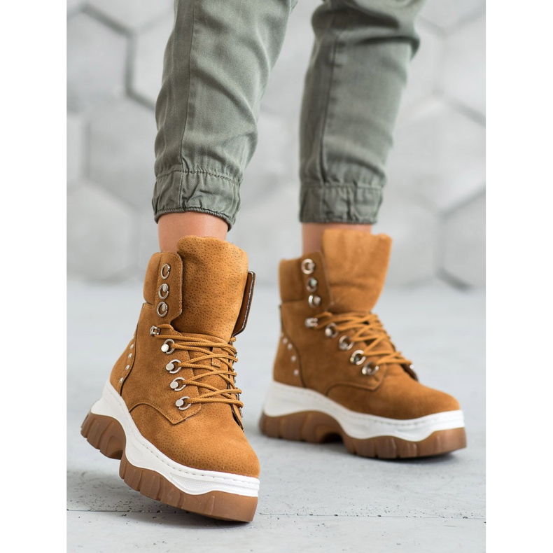 Seastar Trappeurs sur la plate-forme brun 2 Seastar Trappeurs sur la plate-forme brun 2