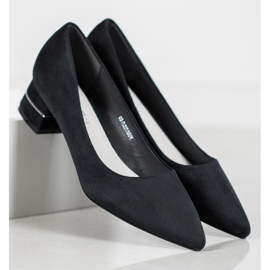 Goodin Escarpins avec ceinture décorative noir 1