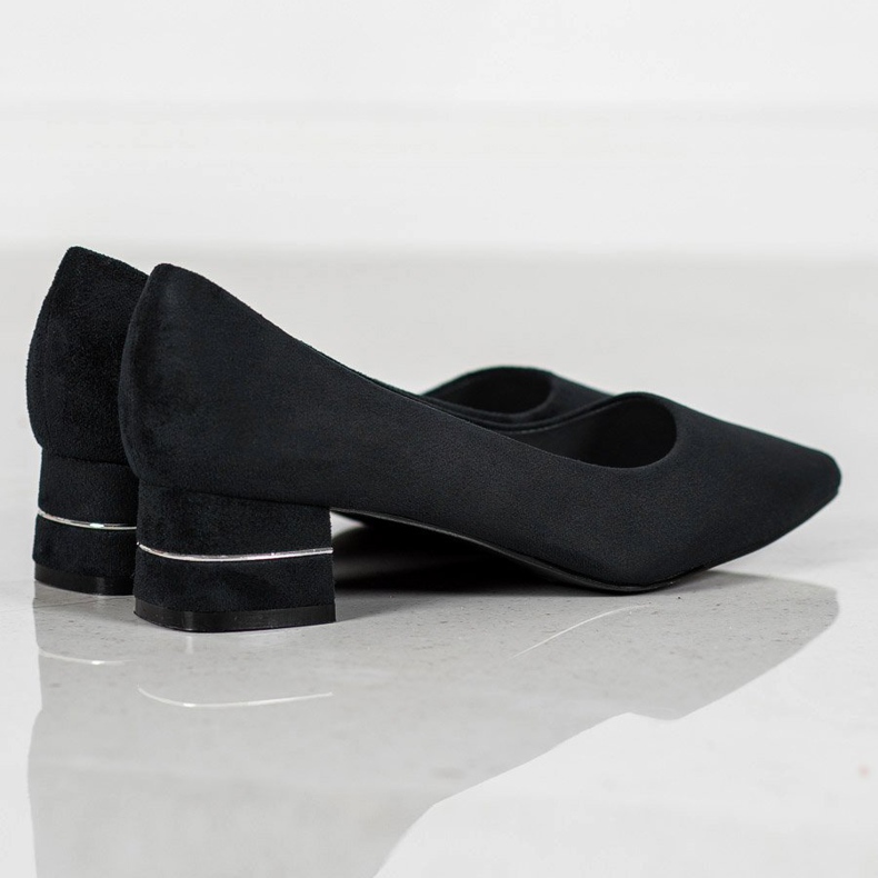 Goodin Escarpins avec ceinture décorative noir 2