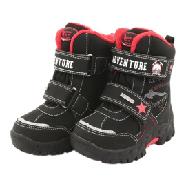 American Club Boots américaines avec membrane RL35 noire rouge 4