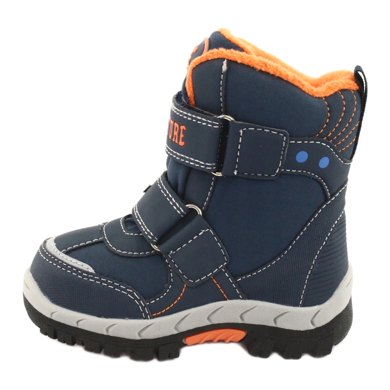 American Club Boots américaines à membrane RL35 bleu marine orange 2