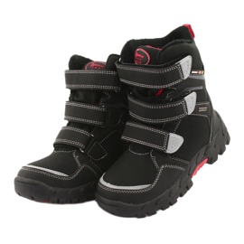 Bottes avec membrane American Club RL32 noir rouge 3