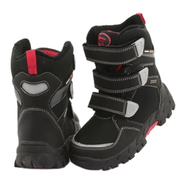 Bottes avec membrane American Club RL32 noir rouge 4