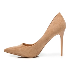Escarpins printemps VICES brun 4