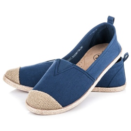 Mckeylor Espadrilles ballerines bleu 1