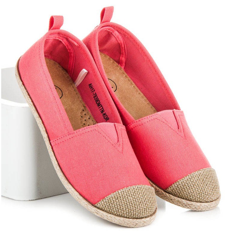 Mckeylor Espadrilles ballerines rose 1
